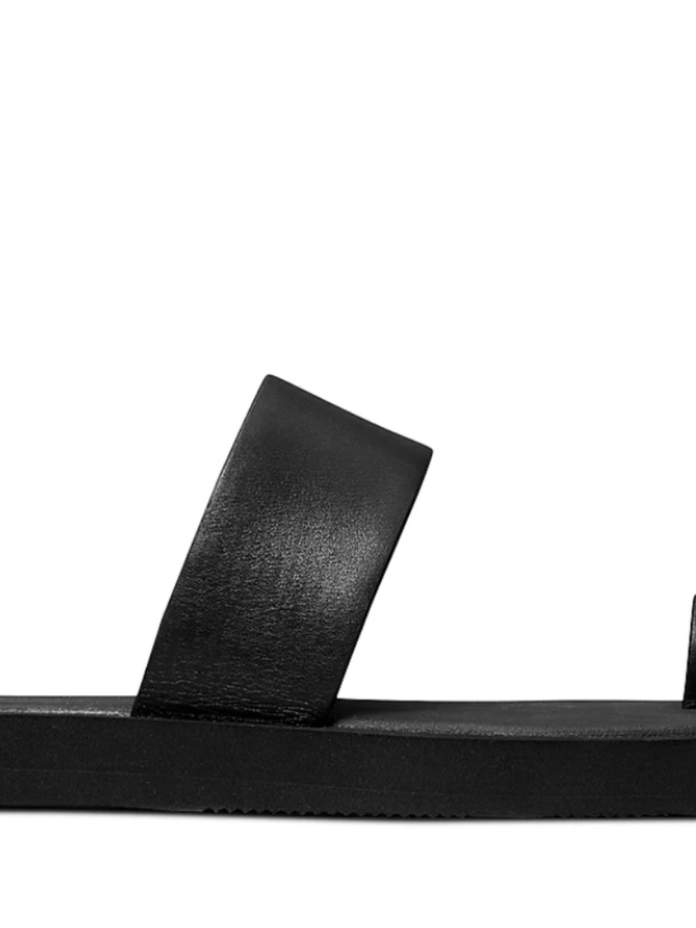 Тory Burch Black Sandals with Gold Accent Size 9 - Picture 5 of 7